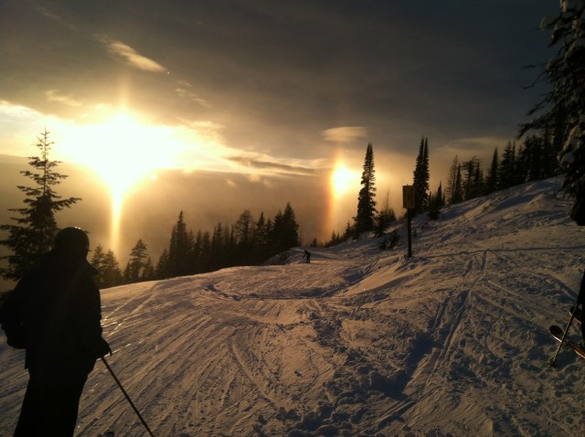 Sundogs at 4:15